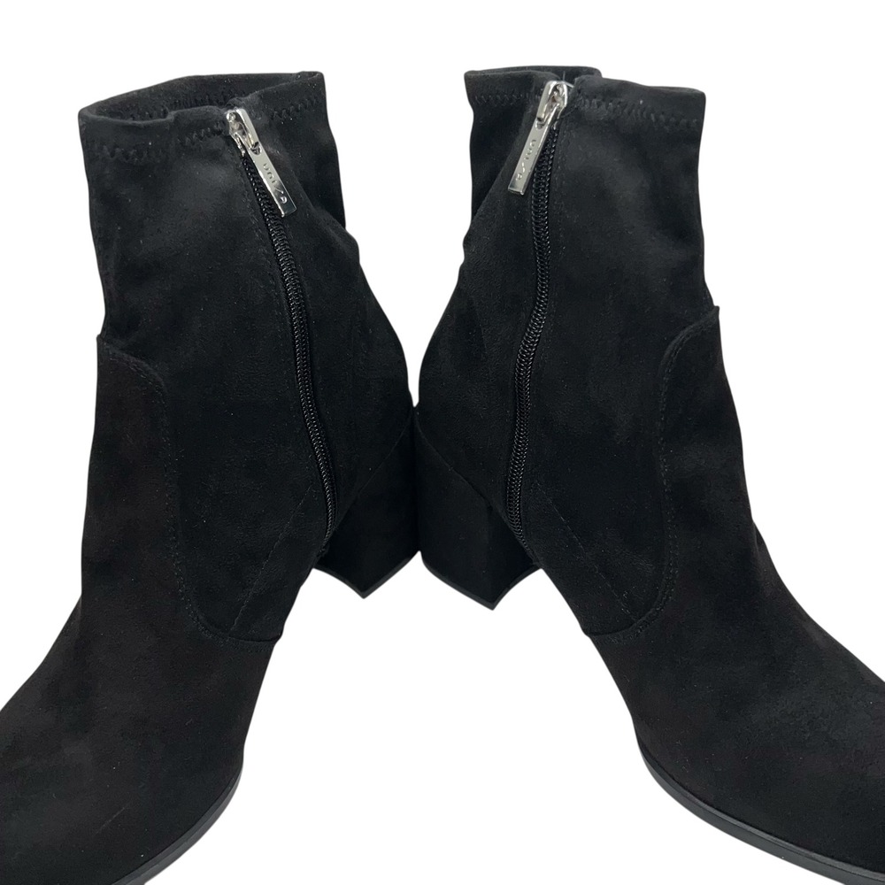 UNISA Womens Black Faux Suede Sock Bootie Size 8M - Picture 3 of 10